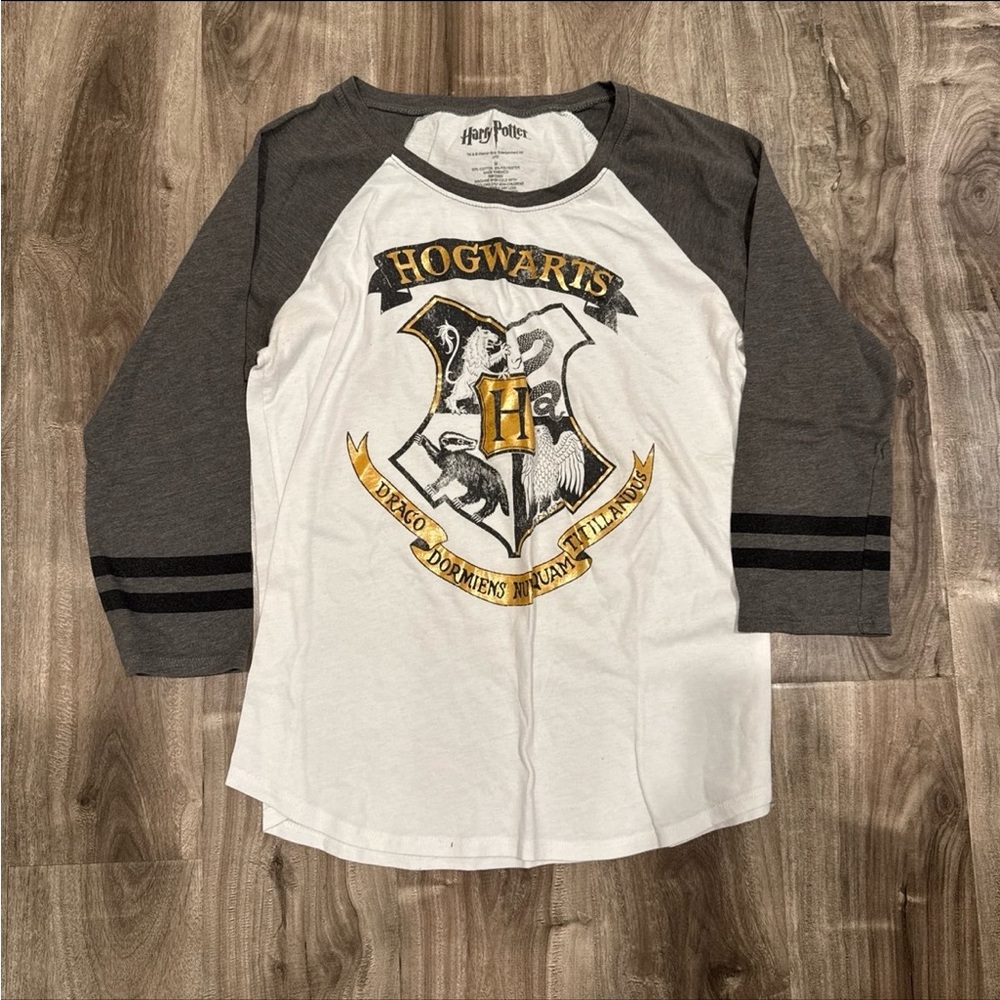 Hogwarts Crest Raglan Tee